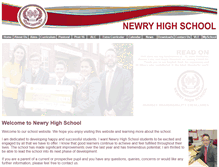 Tablet Screenshot of newryhigh.com